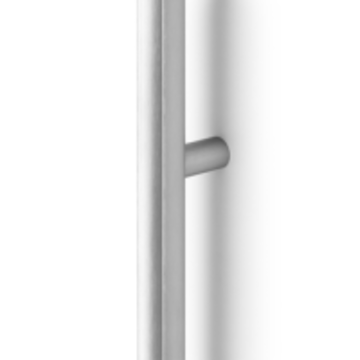 Greep MOON BIG BA1056-528 L1096 aluminium rvs-look